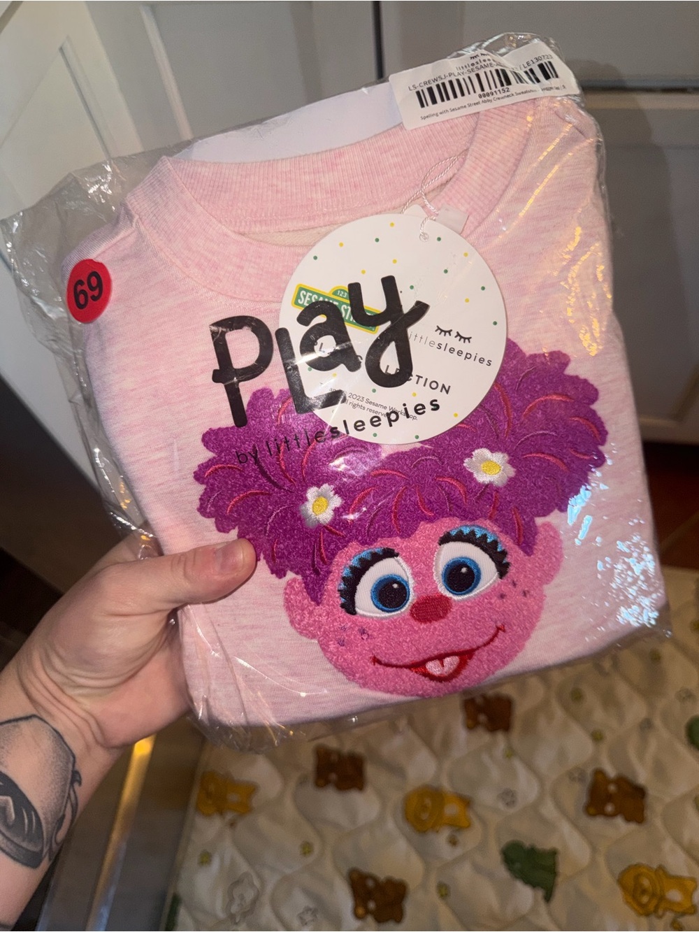 Little Sleepies Abby Crewneck & Joggers NIB Size 5